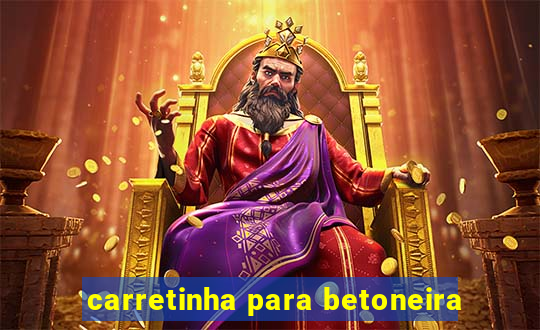 carretinha para betoneira